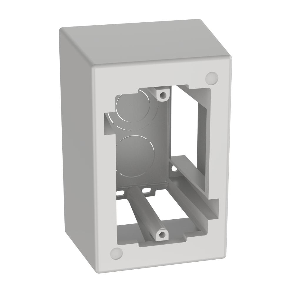 Surface Raceway, Low Voltage Junction Box, 1-gan