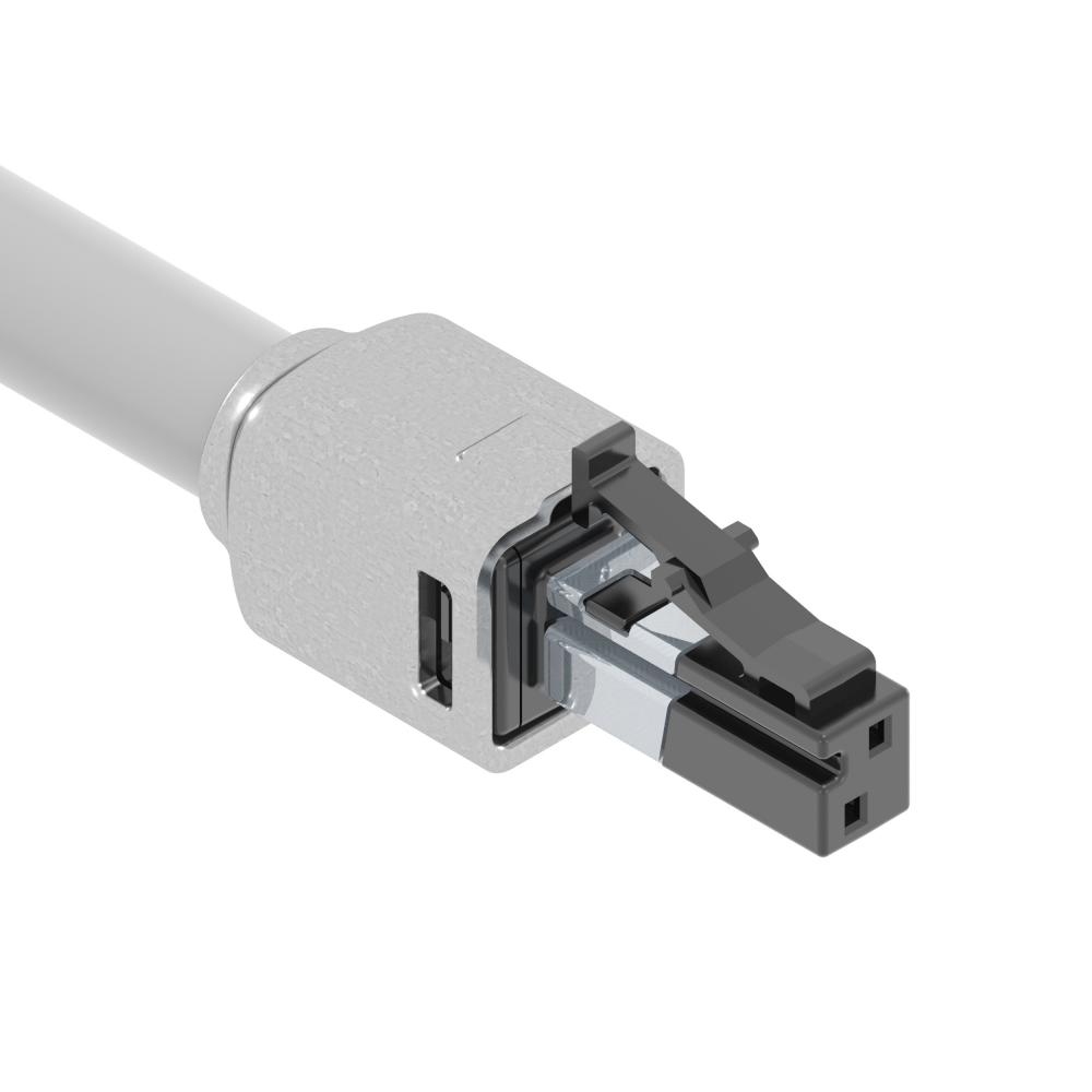 SP1 Single Pair Ethernet Shielded Plug Connector