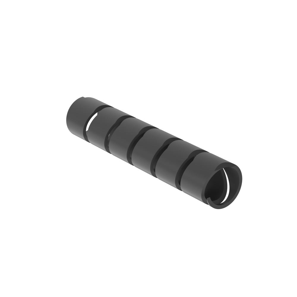 T50N-TL0 Spiral Wrap, Black, UV PA 6.6, 0.375&#3