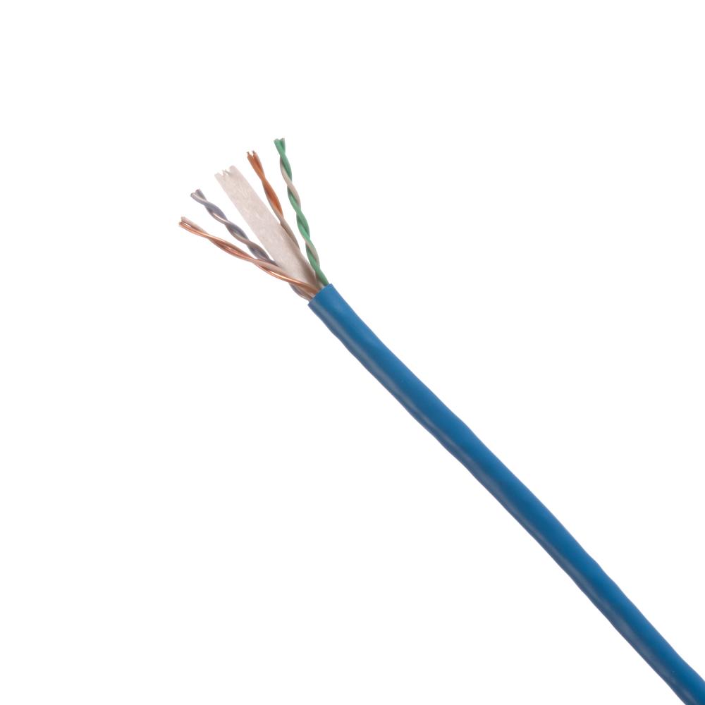 Copper Cable, Cat 6, 23 AWG, UTP, CMP, Blue