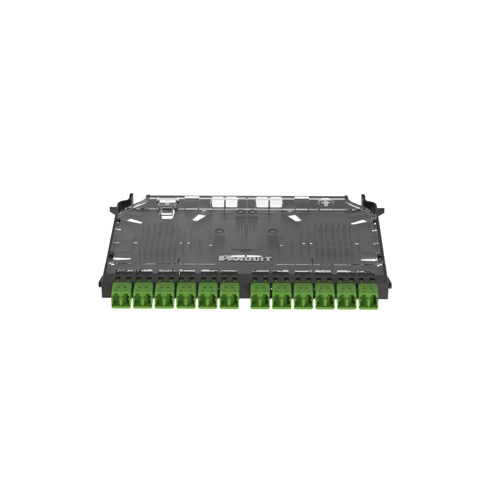 HD Flex™ LC/APC Splice Cassette OS2, 24 Fiber