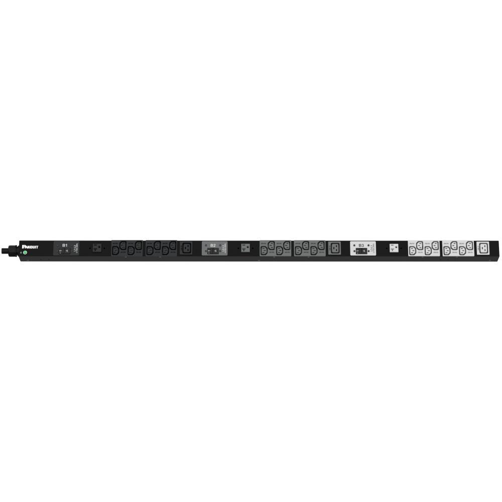 Basic PDU, 30AMP,(24)C13,(3)C19,(3)5-20R,L21-30P