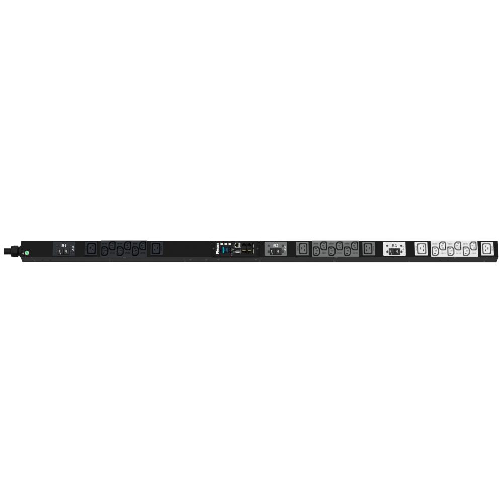 MI PDU, 30AMP, 208V, (18)C13, (6)C19, NEMA L21-3