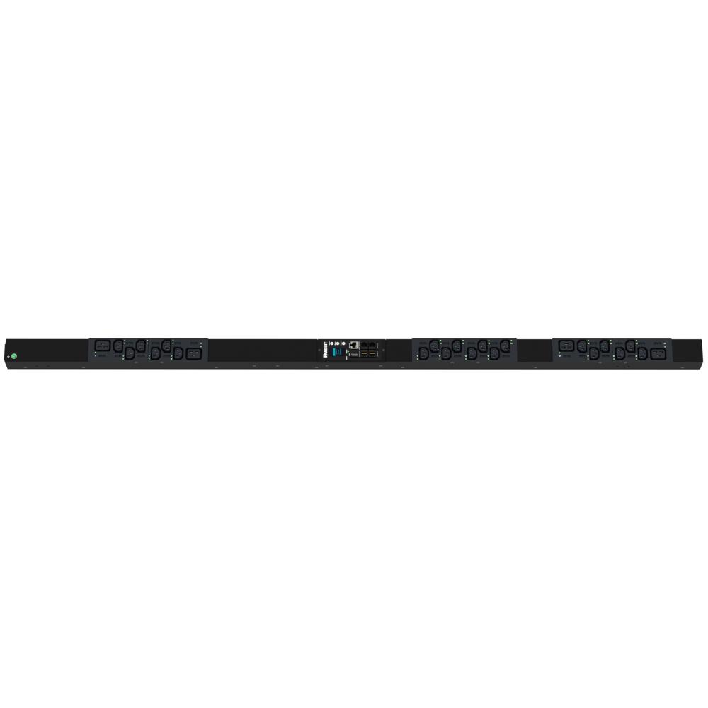 MS PDU, 16AMP, 208 V, (20)C13, (4)C19, (IP44)