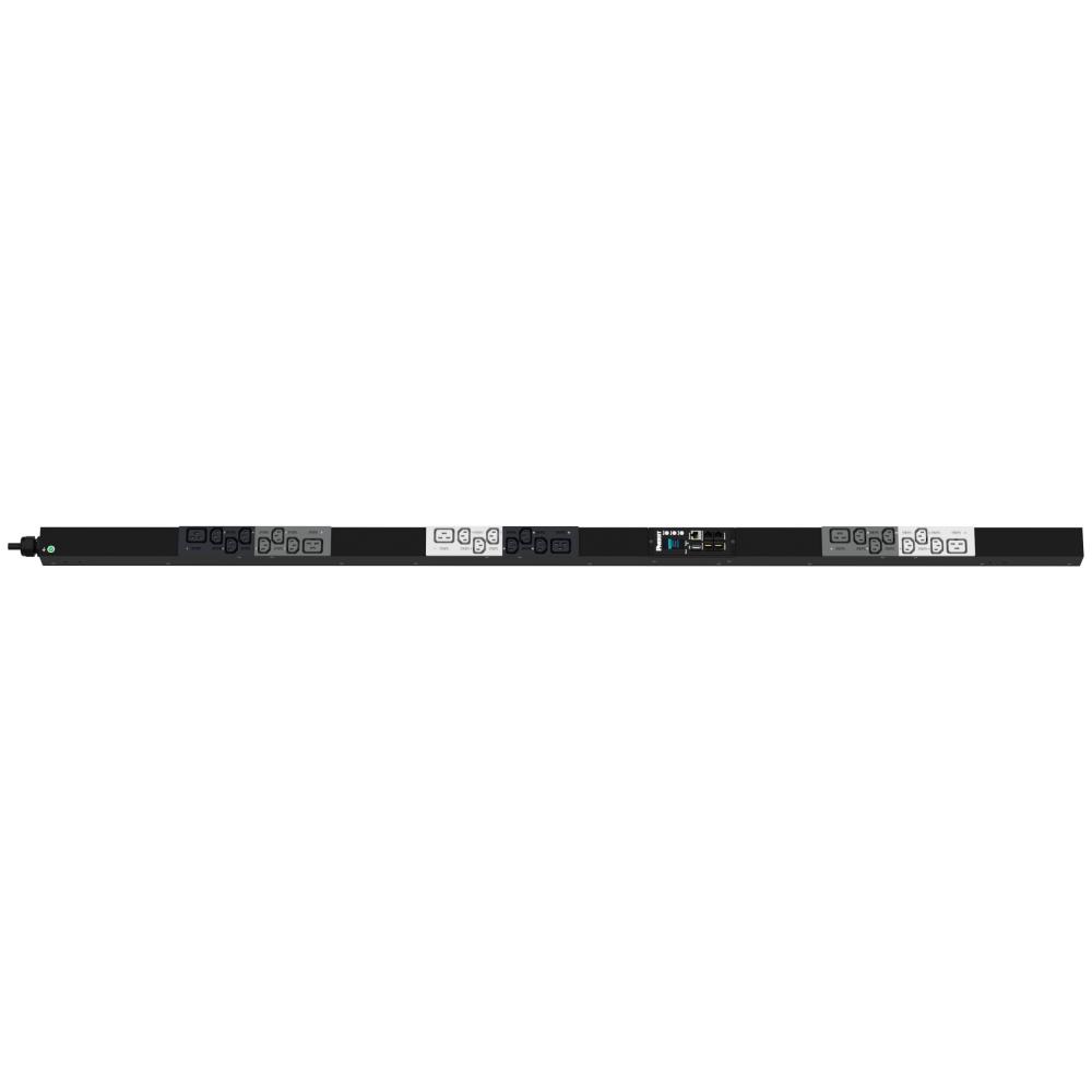 MPO PDU, 16AMP, 400 V, (18)C13, (6)C19,