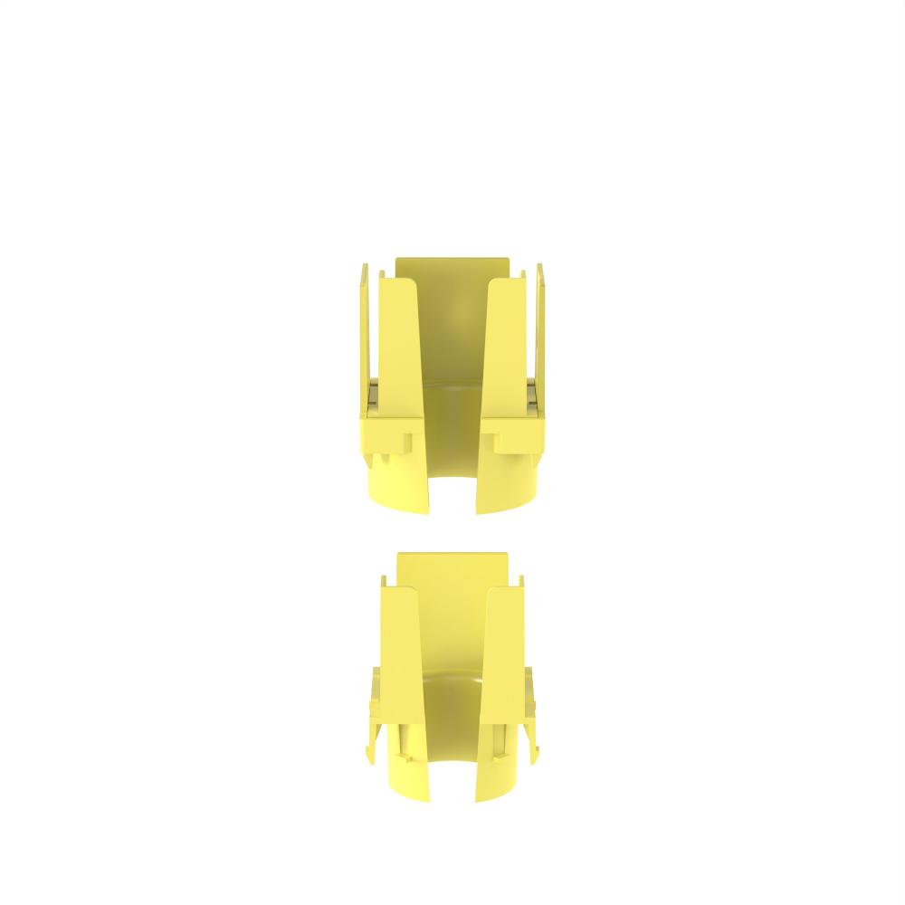 FiberRunner® 1-Port Spillout, 2x2, Yellow