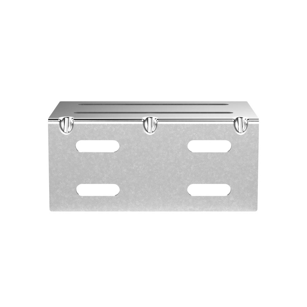 Wire Basket Wall Termination Bracket, Narrow, Zi