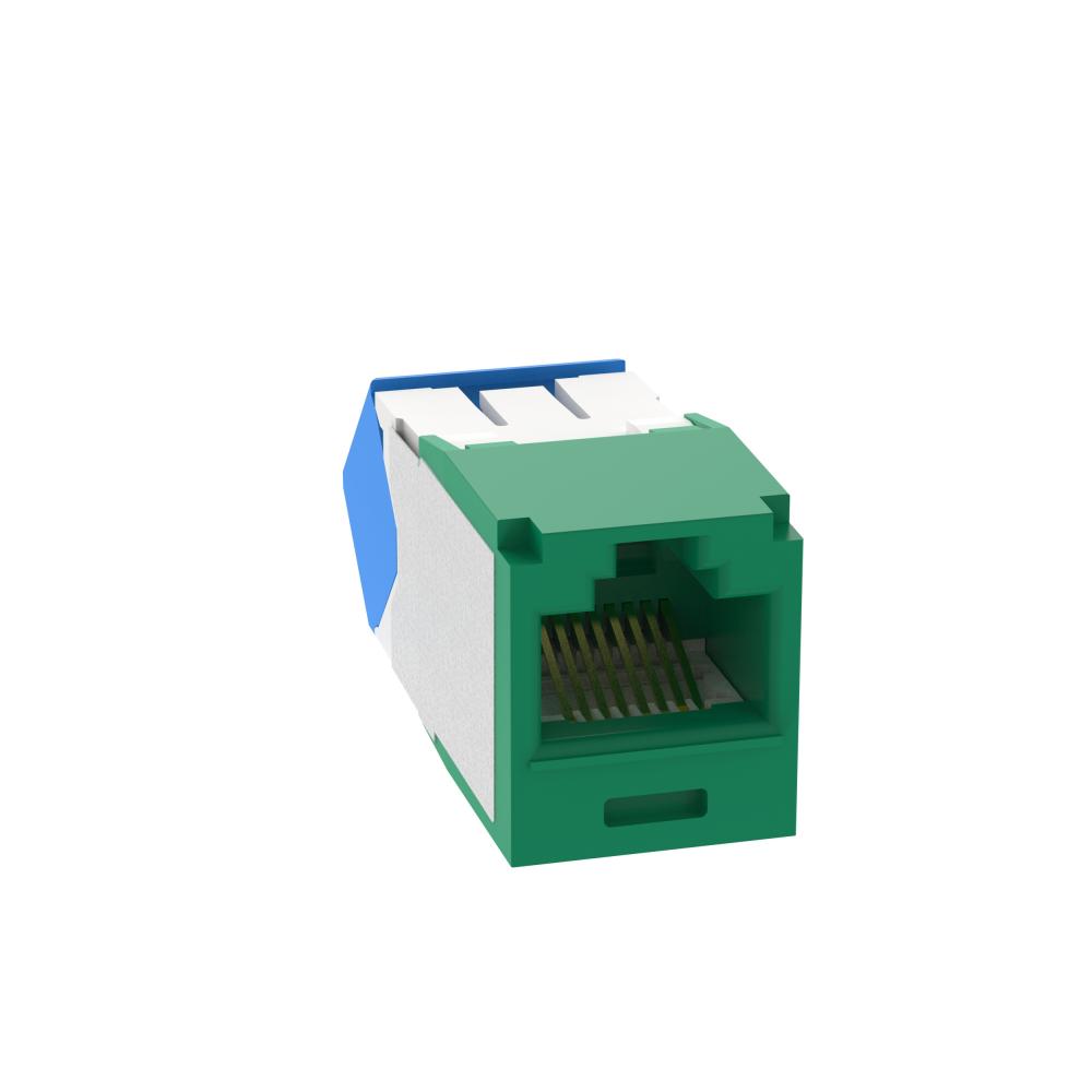 Mini-Com® UTP RJ45 Cat 6A Up/Down TG Jack Modul