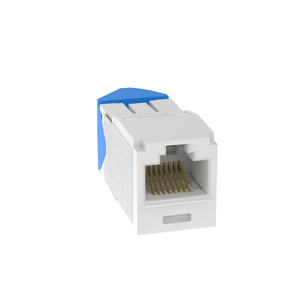 Mini-Com® UTP RJ45 Cat 6A Left/Right TG Jack Mo