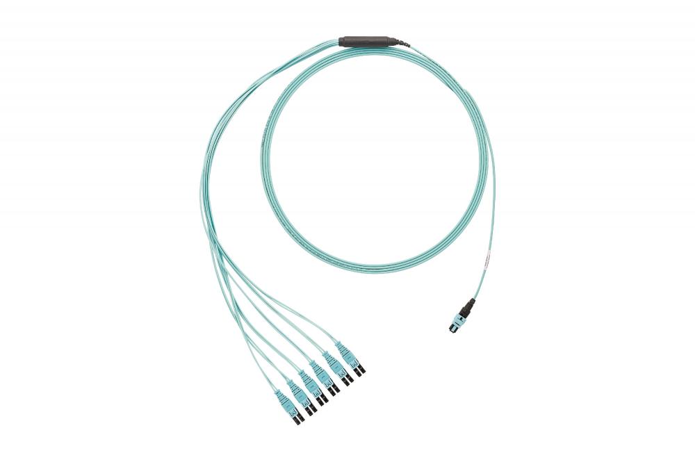 OM3,12-Fiber,RndHarness,LSZH,1.5M