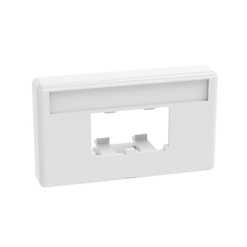 Mini-Com®, Furniture Faceplate, Standard Openin