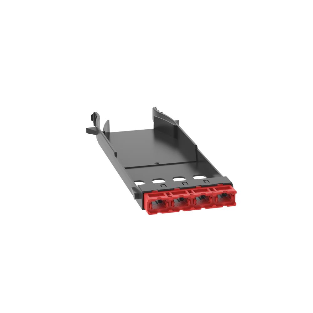 HD Flex™ MPO FAP, 4-port Type A, Red