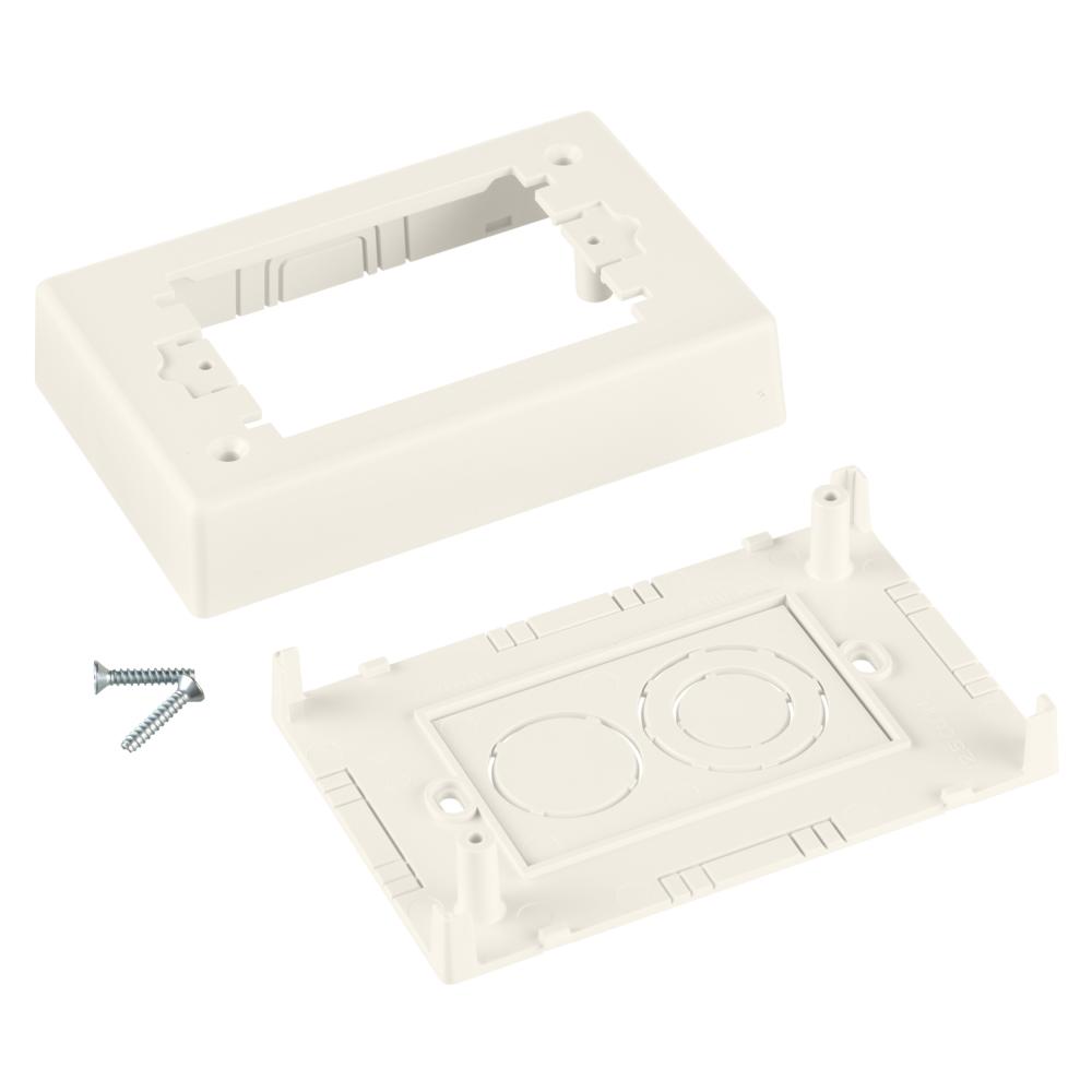 Surface Raceway, Power Rated Junction Box, 1-gan