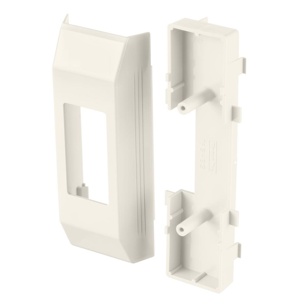 Surface Raceway, T-45 Electrical Bracket, White