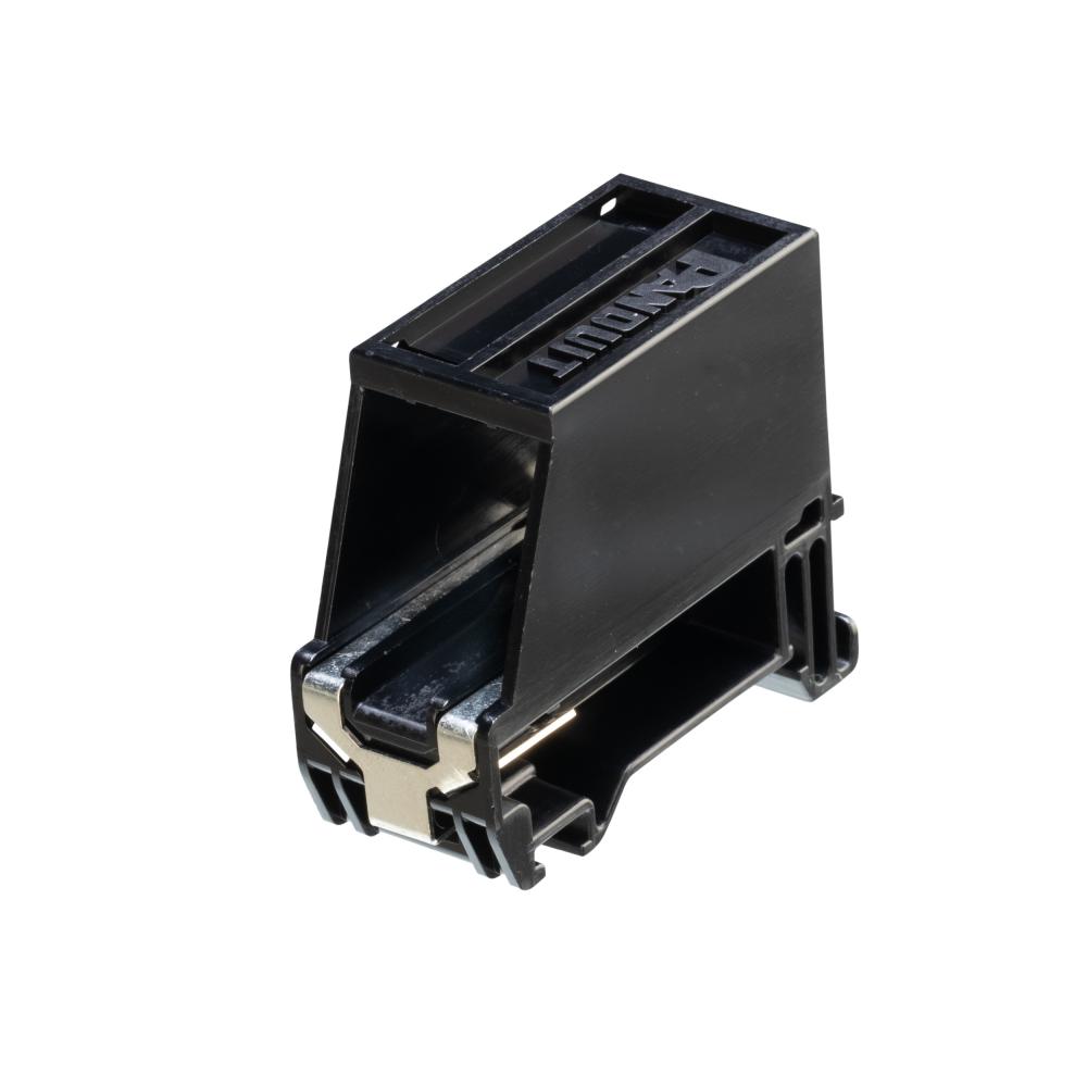 Mini-Com® DIN Shielded Rail Mount Adapter, sing