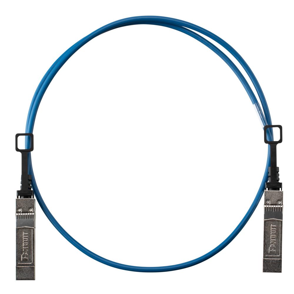 10G SFP+ DAC Assembly, 30 AWG, 1.5M, Blue