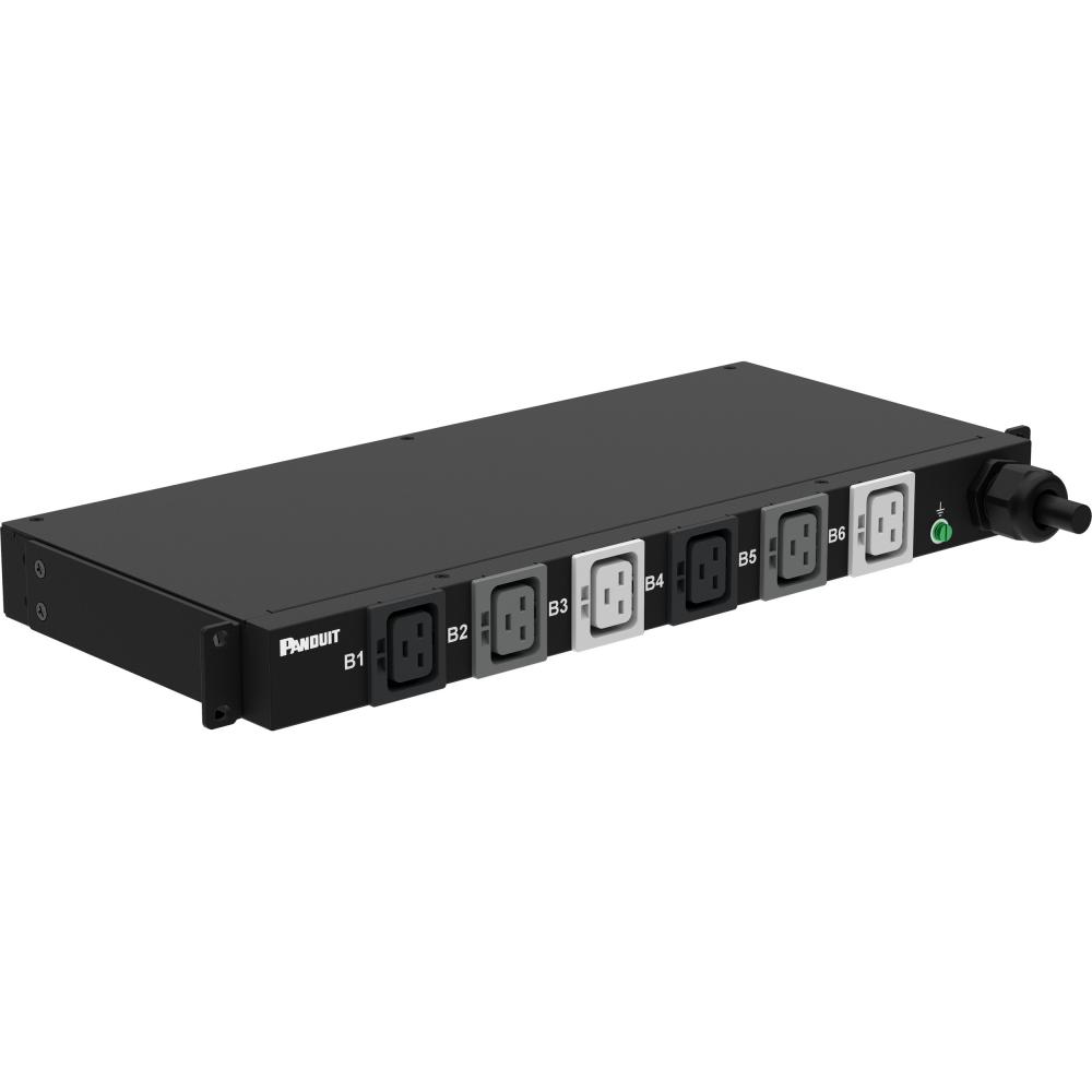 Basic PDU, 30AMP, 415V, (6)C19, IEC 60309 3P+N+E