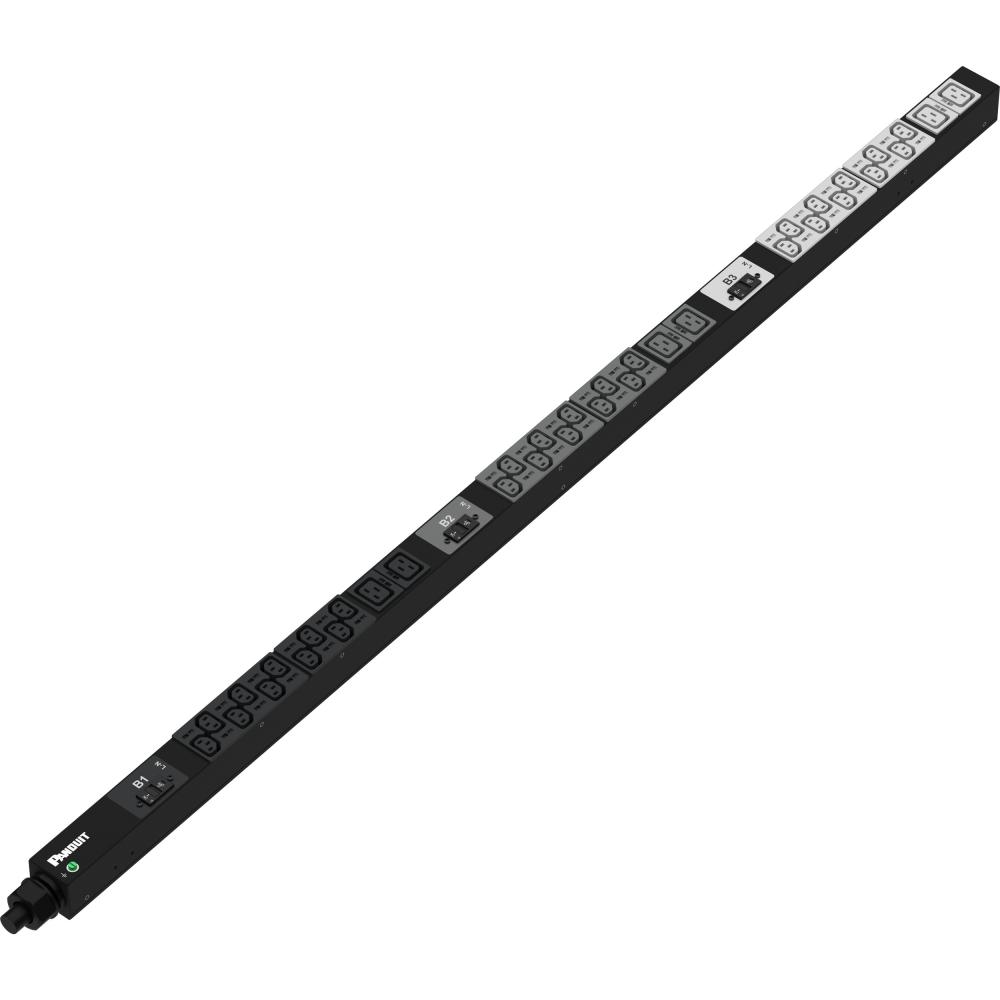 Basic PDU, 30AMP, 415V, (24)C13, (12)C19, IEC 60