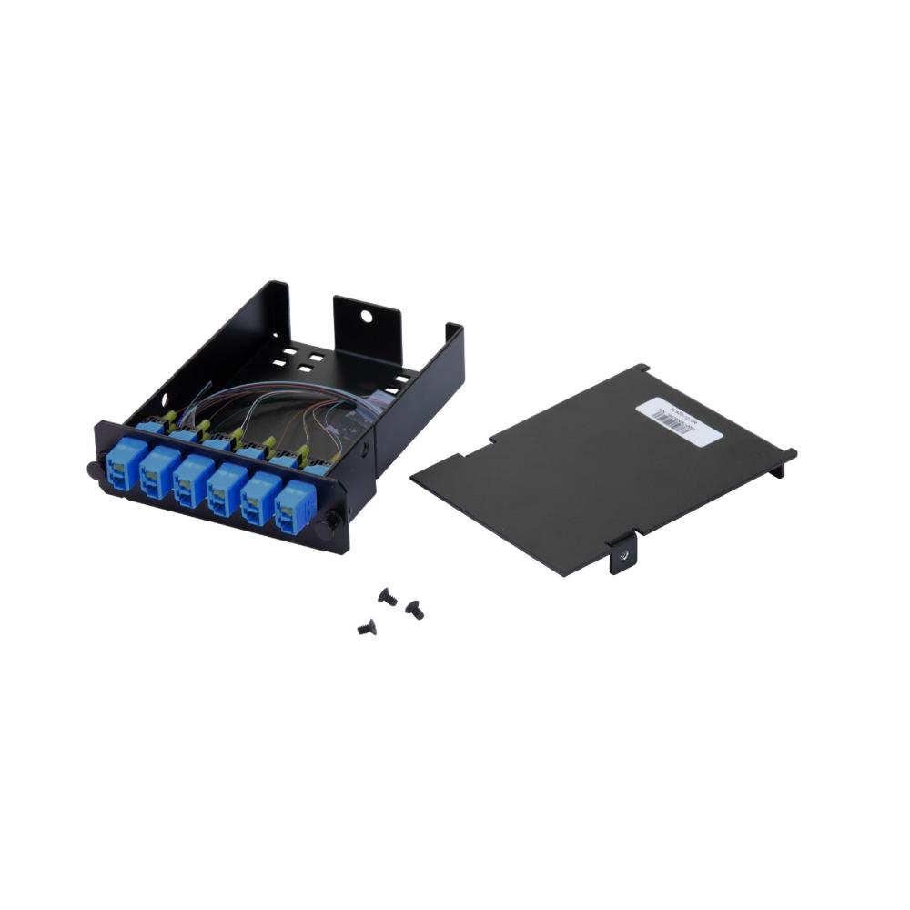 OptiCom® LC Splice Cassette OS2, 12 Fiber Ribbo