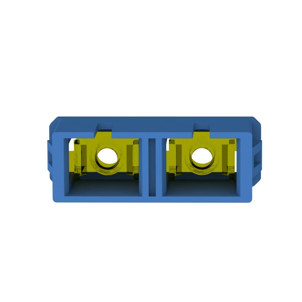 Blue SC, Singlemode Duplex Fiber Adapter