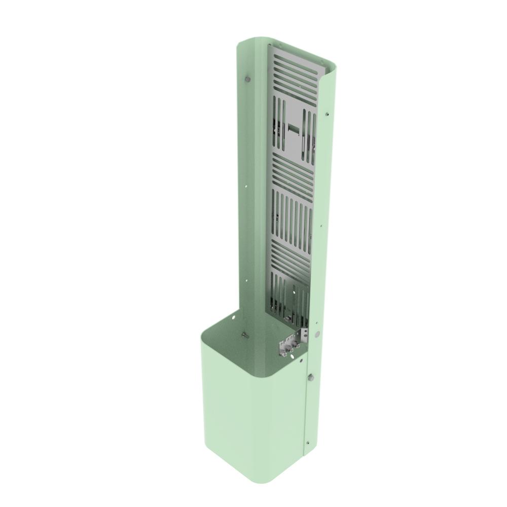 8-inch Broadband FTTH Pedestal Enclosure, integr