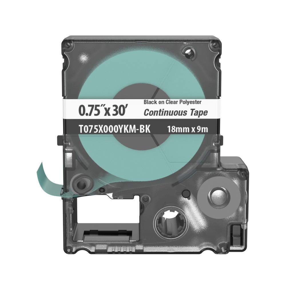 PXE™ T075X000YKM-BK MP Printer Cont. Tape, Saf