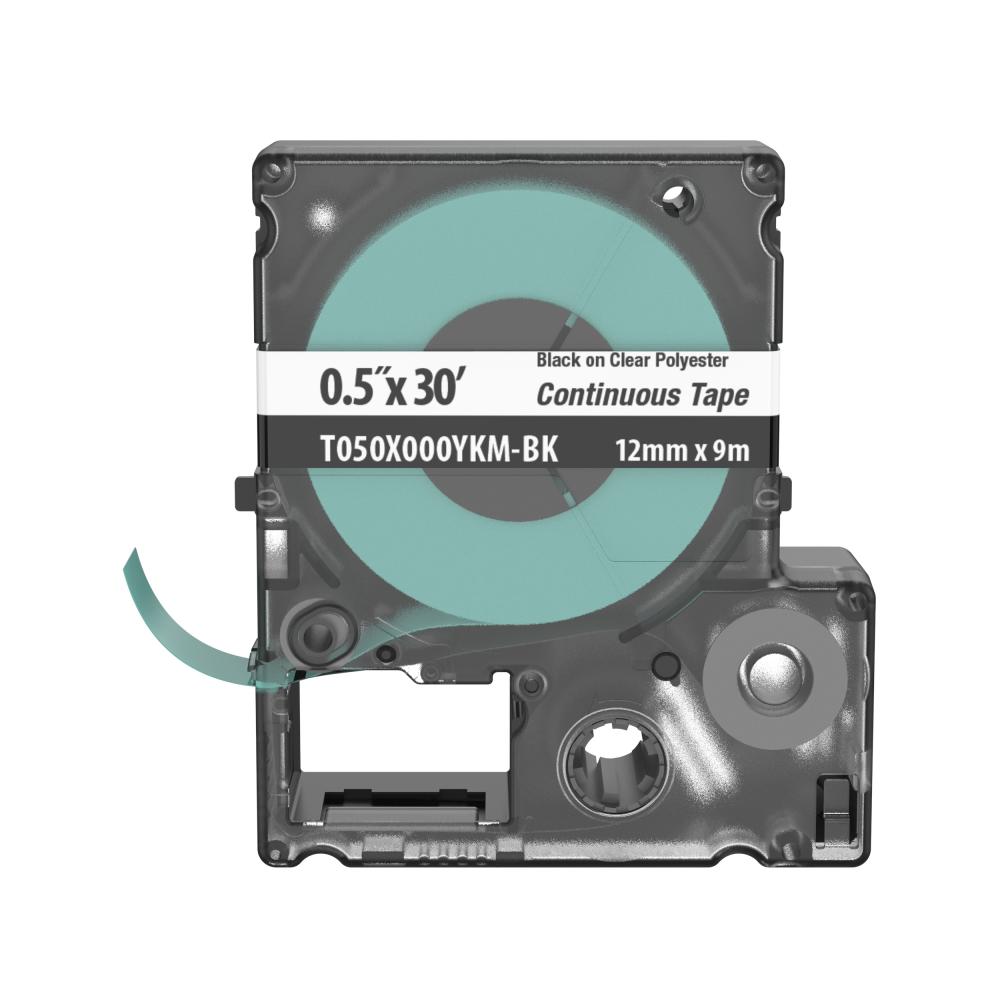 PXE™ T050X000YKM-BK MP Printer Cont. Tape, Saf