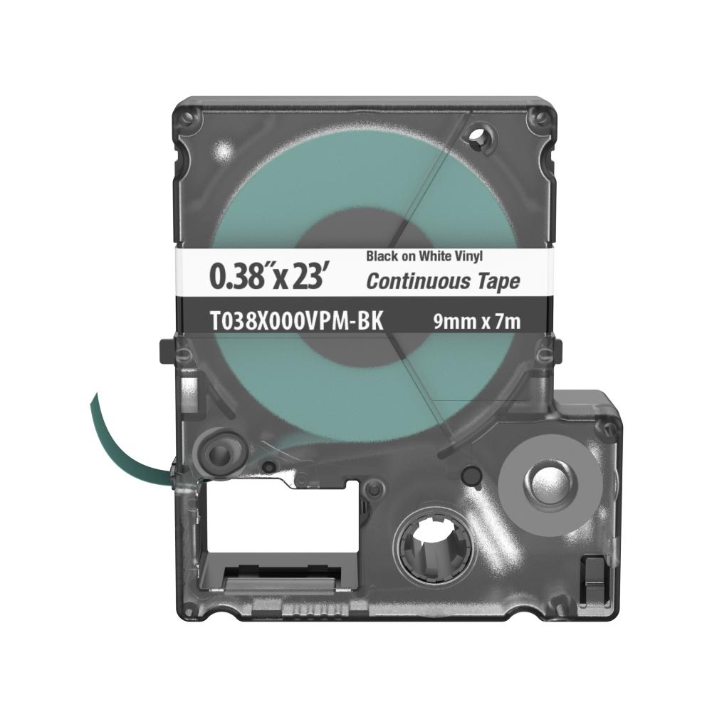 PXE™ T038X000VPM-BK MP Printer Cont. Tape, Saf