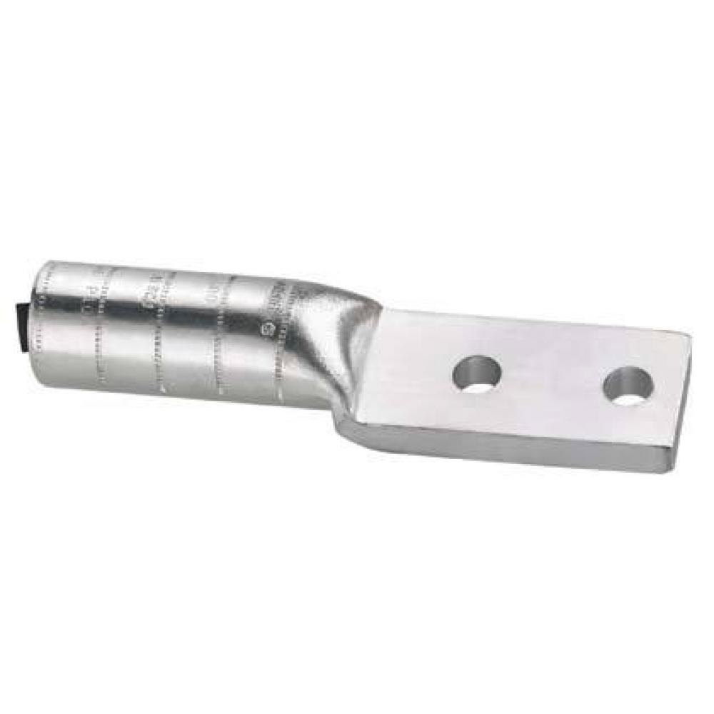 Aluminum Compression Lug, 2 Hole, 350 kc