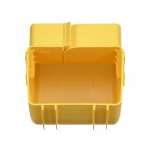 Panduit FRIVRA6X4LYL - FiberRunner® Inside Vertical, 90°, 6x4, Yellow