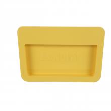 Panduit FREC6X4LYL - FiberRunner® End Cap, 6x4, Yellow