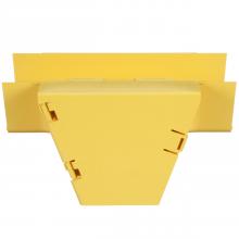 Panduit FRVT6X4LYL - FiberRunner® Vertical Tee, 90°, 6x4, Yellow