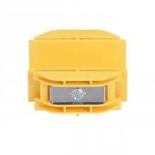 Panduit FBC2X2LYL - FiberRunner® Coupler, 2x2, Yellow