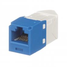 Panduit CJLR688TGBU - Mini-Com® UTP RJ45 Cat 6 Left/Right TG Jack Mod