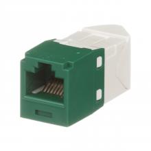 Panduit CJLR688TGGR - Mini-Com® UTP RJ45 Cat 6 Left/Right TG Jack Mod