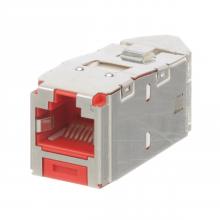 Panduit CJSLR688TGRDY - Mini-Com® STP RJ45 Cat 6 Left/Right TG Jack Mod