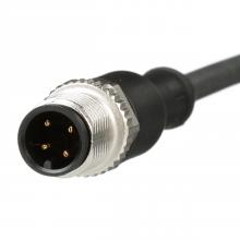 Panduit ICA4T13P2BL2M - IndustrialNet™ M12 Cordset, A-Code, Male