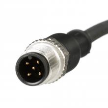 Panduit ICA5T13P2BL3M - IndustrialNet™ M12 Cordset, A-Code, Male