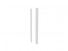 Panduit PZWMC18RRWH - Wall Mount Cabinet, 18RU Rear Rail Kit, White