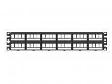 Panduit NKFPL48 - NetKey® Patch Panel, Front Access, Flat, 48-Por