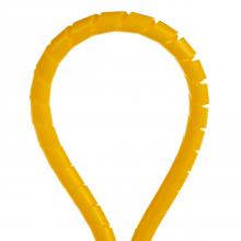 Panduit T50F-C4Y - T50F-C4Y Spiral Wrap, Yellow, PE, 0.375" Min