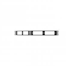 Panduit CFAPPBL1A - Opticom® Fiber Patch Panel, Angled, Black, 1 RU