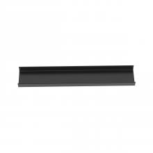 Panduit FR12X4BL6 - FIBERRUNNER®  CHANNEL, 6 FT LENGTH, BLACK