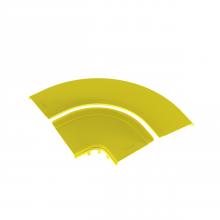 Panduit FRRASC12YL - FiberRunner® Angled Fitting Cover