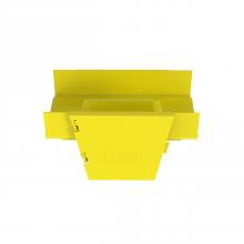 Panduit FRVT12X4LYL - FiberRunner® Vertical Tee, 90°, 12x4, Yellow