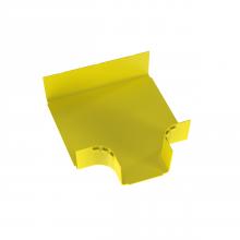 Panduit FRT12X4W6LYL - FiberRunner® Horizontal Tee, 90°, 12x4, Yellow