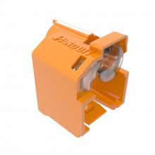 Panduit PSL-DCPLRE-OR - Recessed, Lock-In Devices, Orange