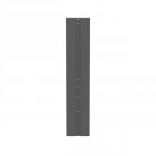 Panduit PR2VEP - End Panel for PR2V Managers, 45 RU, Black