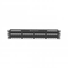 Panduit NK6XPPG48Y - Cat 6A Punchdown Keystone Patch Panel, 2 RU