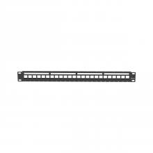 Panduit KPS24BL - Keystone All Metal Patch Panel, 24 Port, 1 RU, B